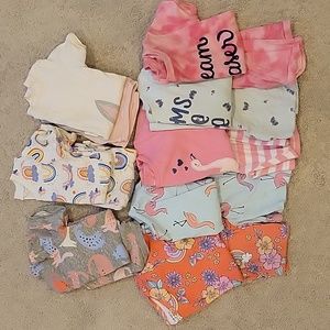 Toddler girl pajama sets size 5T